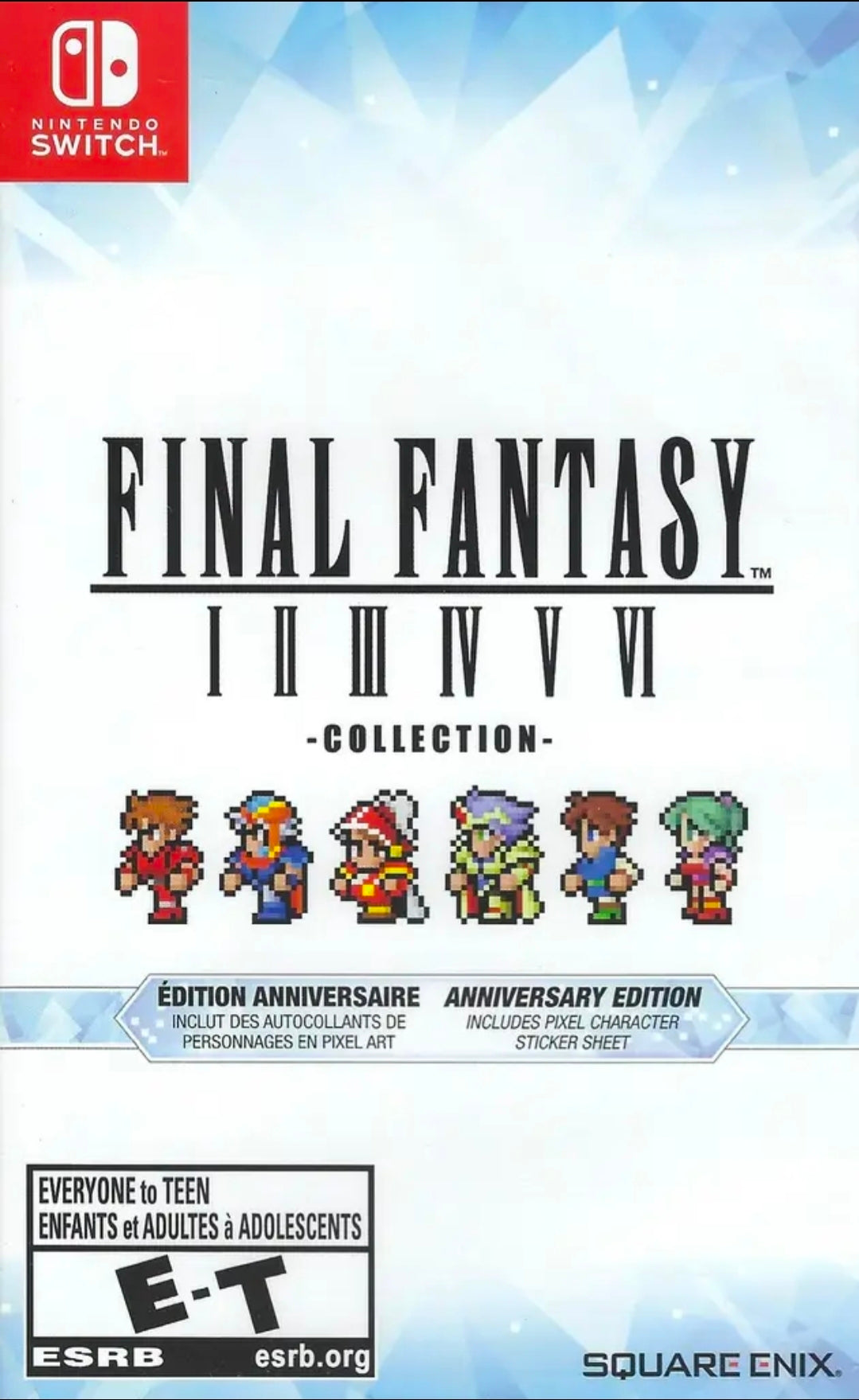 Final Fantasy I-VI Collection Anniversary edition (Nintendo Switch