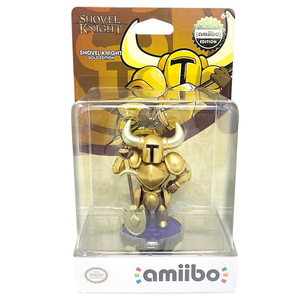 Nintendo Shovel Knight Amiibo Golden Shovel Knight