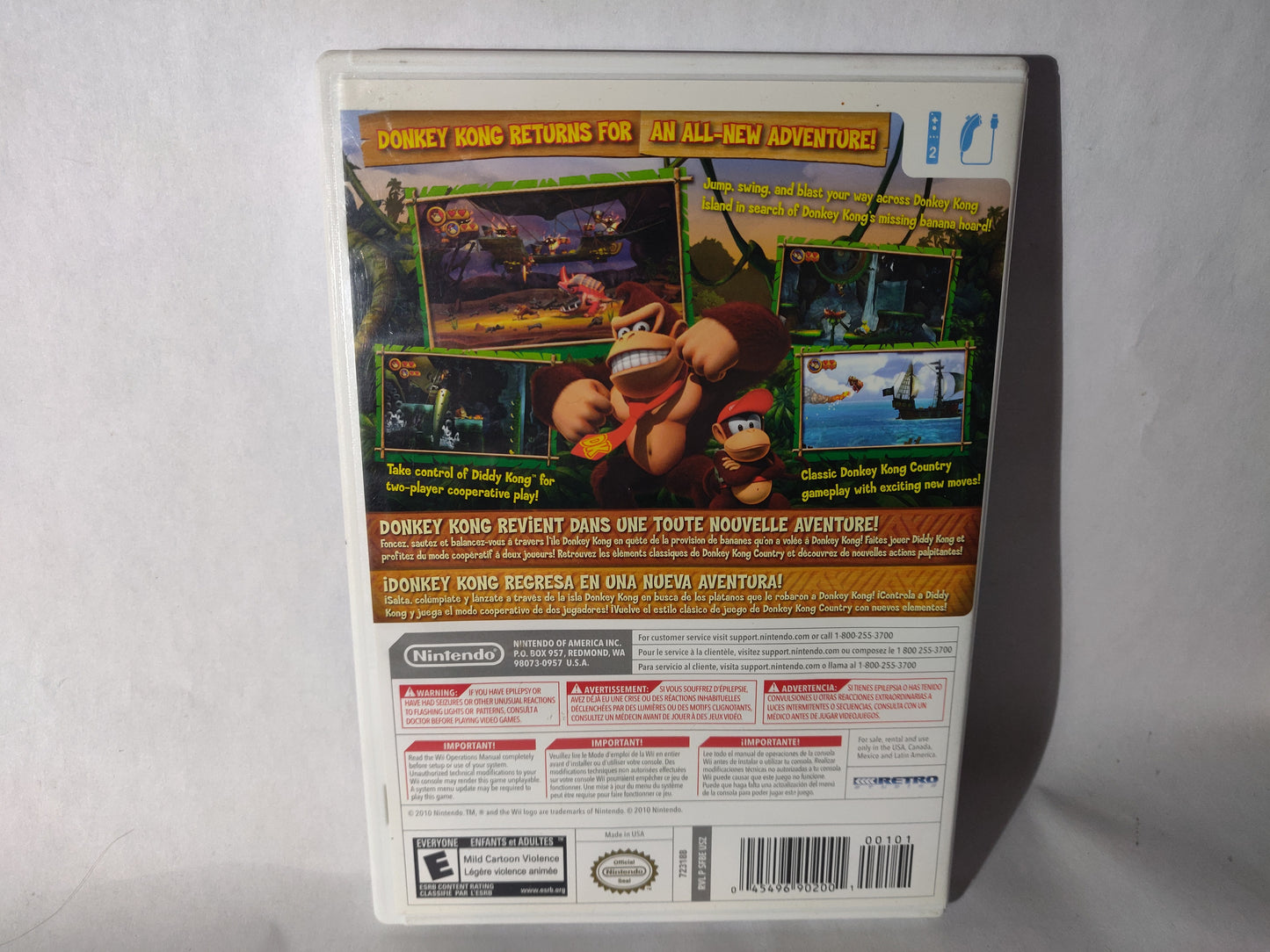 Donkey Kong Country Returns (Nintendo Wii)