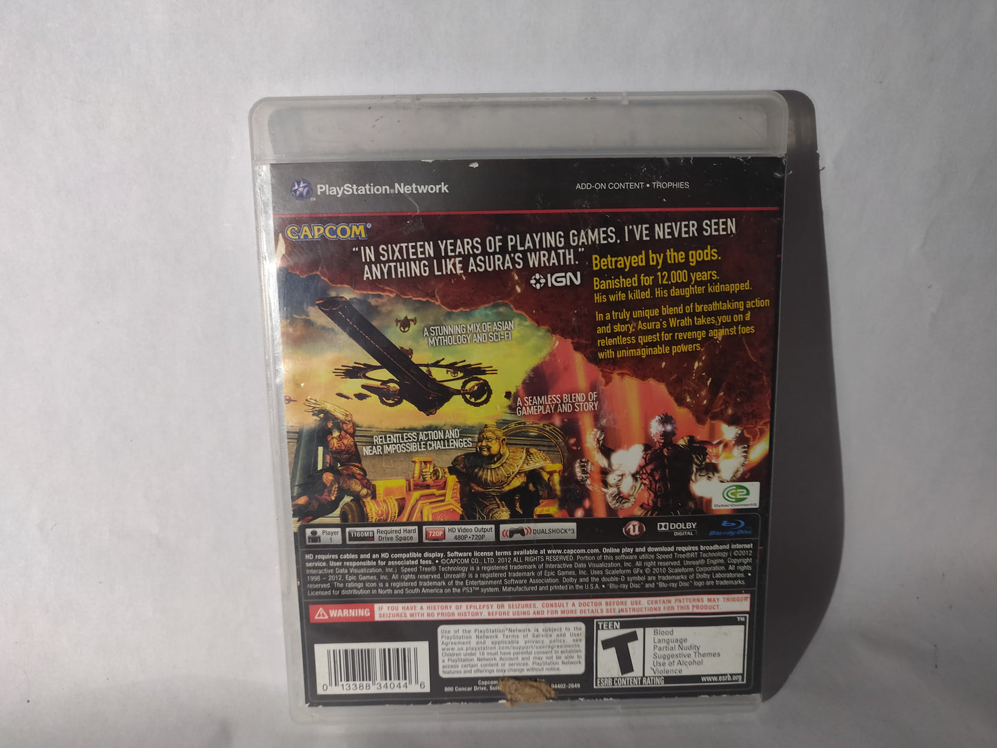 Asura's Wrath (Playstation 3)