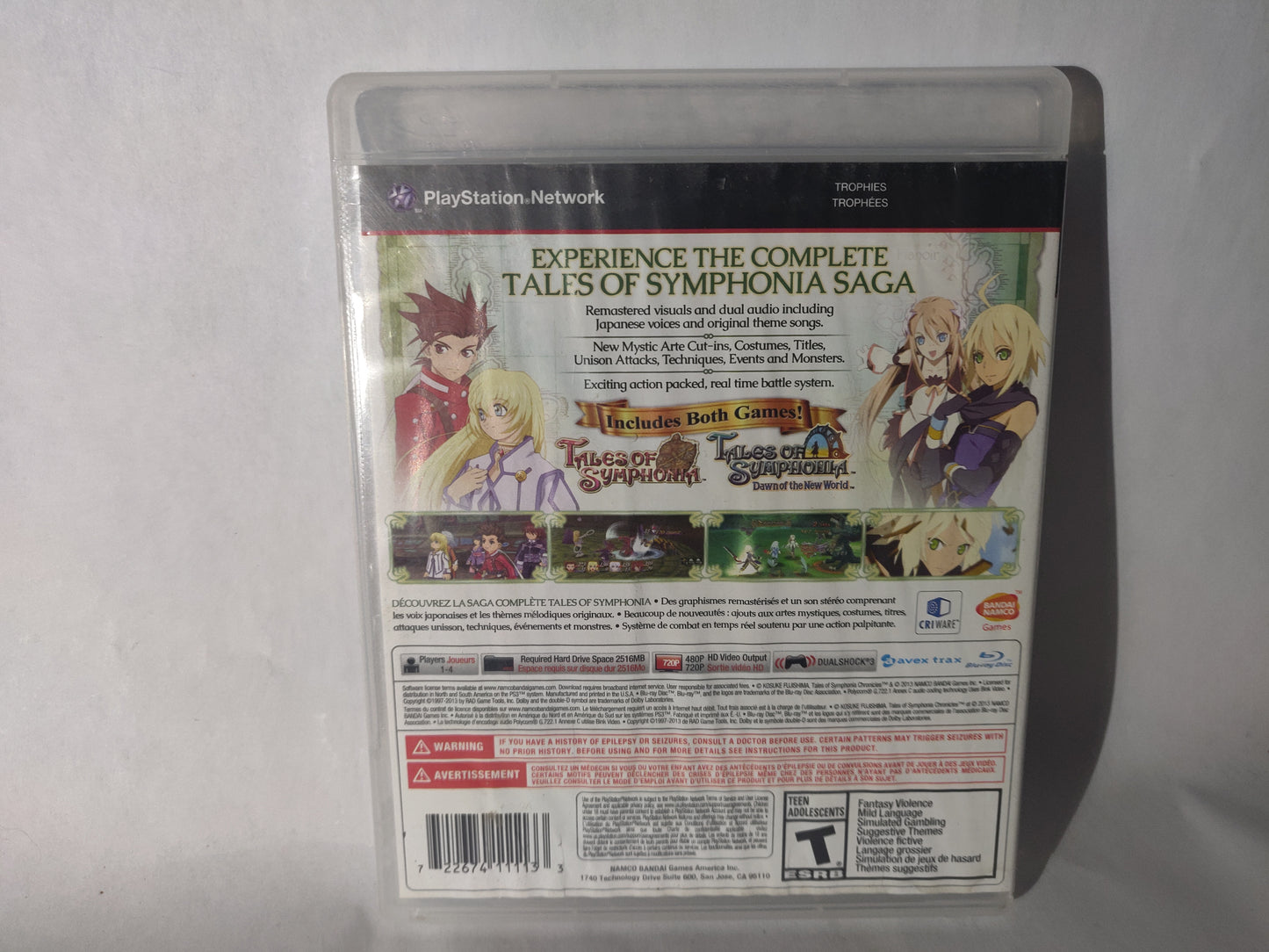 Tales of Symphonia Chronicles (Playstation 3)