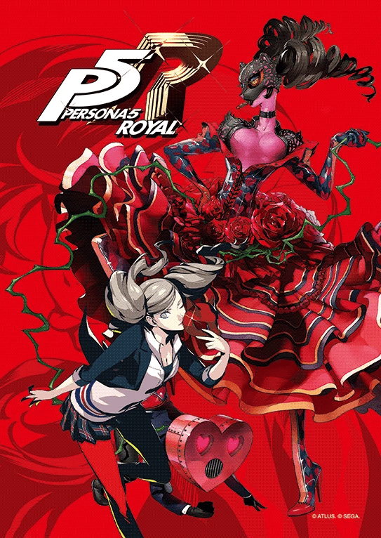 Persona 5 Royal Ann Tamakaki (Panther) Pixel Frames PLAX 3D Frame