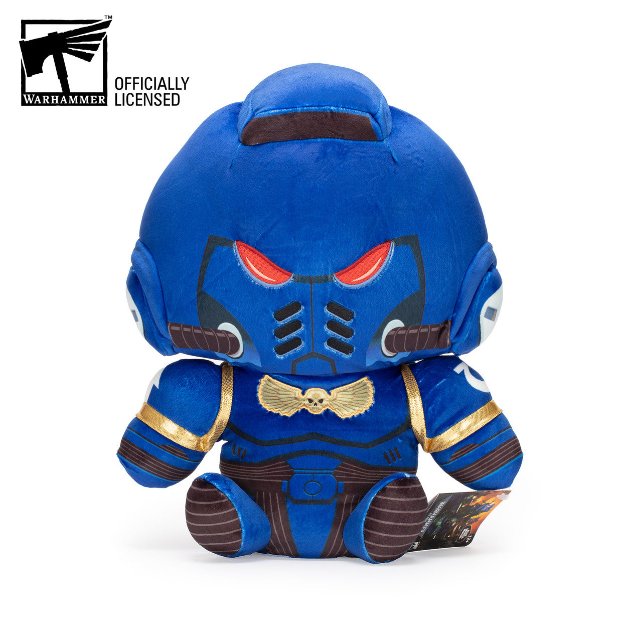 TOMY Mocchi Mocchi Club Warhammer 40000 Space Marine Mega Sized Plush 14 Inch