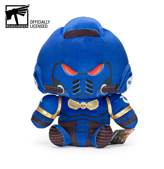 TOMY Mocchi Mocchi Club Warhammer 40000 Space Marine Mega Sized Plush 14 Inch