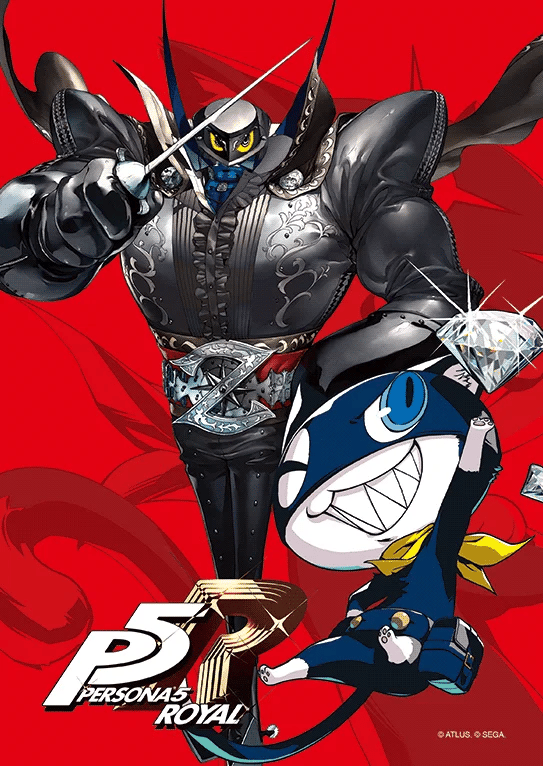 Persona 5 Royal Morgana (Mona) Pixel Frames PLAX 3D Frame