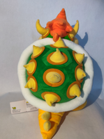 Little Buddy Super Mario All Star Collection Bowser Stuffed Plush, 10"
