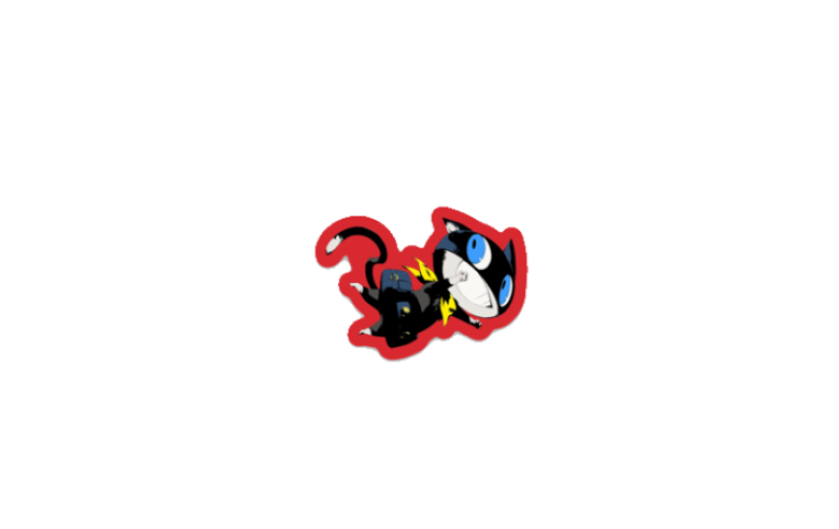 Morgana Persona 5 2x2 sticker
