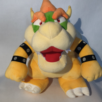 Little Buddy Super Mario All Star Collection Bowser Stuffed Plush, 10"