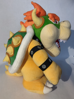 Little Buddy Super Mario All Star Collection Bowser Stuffed Plush, 10"
