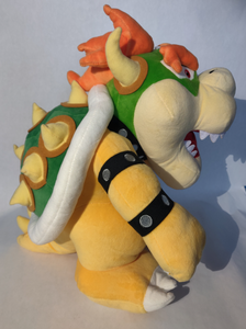 Little Buddy Super Mario All Star Collection Bowser Stuffed Plush, 10"