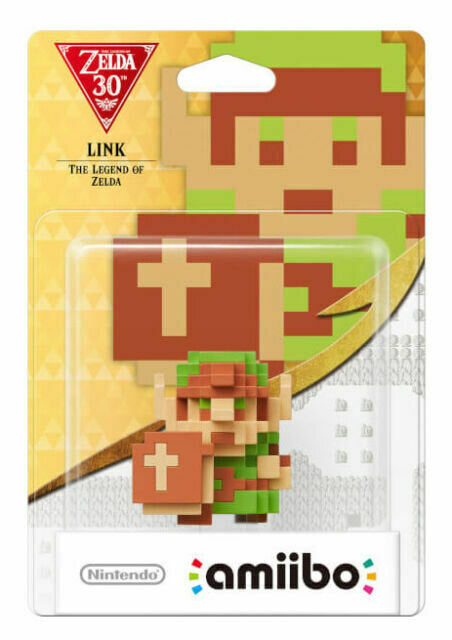 Nintendo The Legend of Zelda 30th Anniversary Amiibo 8-Bit Link