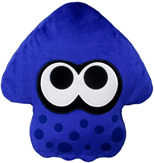 Little Buddy Splatoon 2 Blue Inkling Squid 14" Plush Cushion