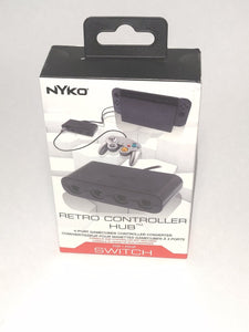 NYKO Retro Controller Hub Gamecube Adapter for Nintendo Switch/PC