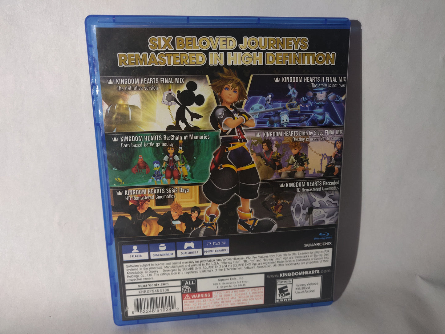 Kingdom Hearts HD 1.5 and 2.5 ReMIX