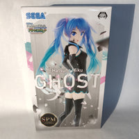 Sega Project Diva Arcade Future Tone Hatsune Miku Super Premium Action Figure Ghost, 8.2"