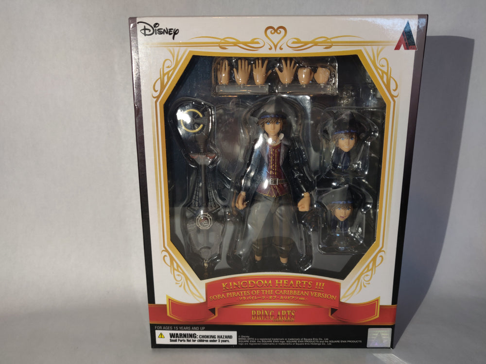 Square Enix Kingdom Hearts III Sora (Pirate Version) Bring Arts Action Figure