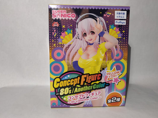 Furyu Super Sonico Concept Figure 80's Another Color (Yellow Version)