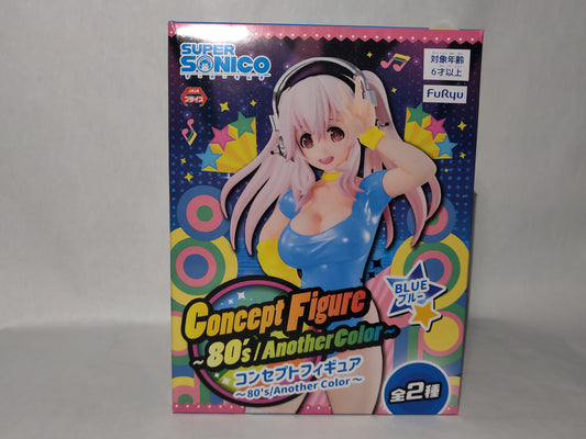Furyu Super Sonico Concept Figure 80's Another Color (Blue Version)