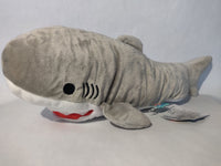Amufun Hand puppet shark plush 15" (Grey)
