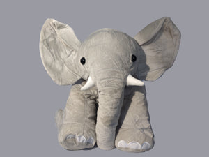 Amufun Elephant 15" Plush (Grey)
