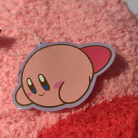 Kirby Laying Down Plush 15"