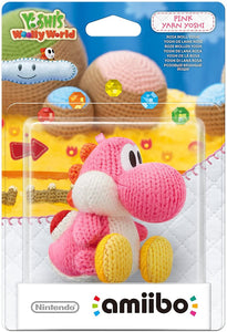 Nintendo Yoshis Woolly World Amiibo Pink Yarn Yoshi