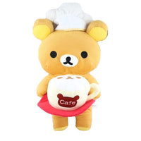Large 19" Rilakkuma Plush Cafe Collection Waiter Plush