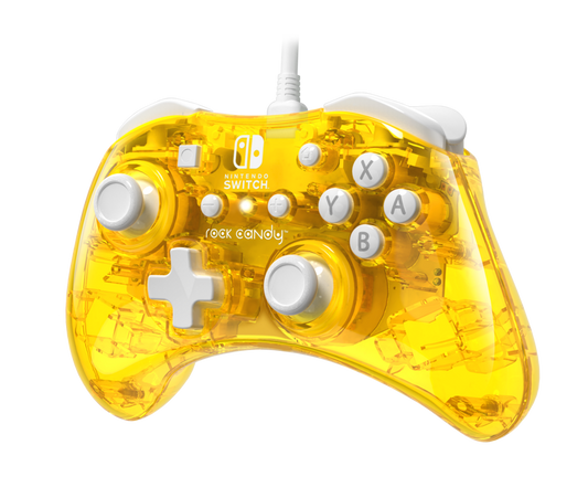 PDP Rock Candy Pineapple Pop wired controller for Nintendo Switch