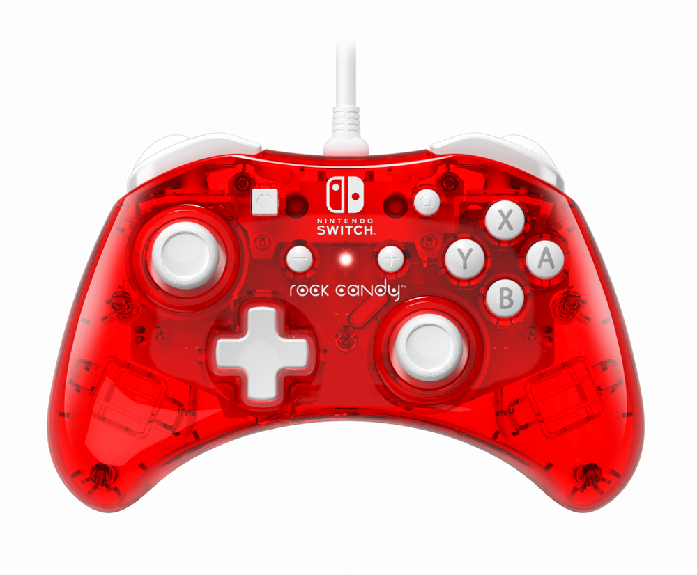 PDP Rock Candy Storming Cherry Wired Controller for Nintendo Switch