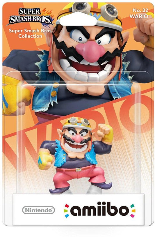 Nintendo Super Smash bros Amiibo Wario