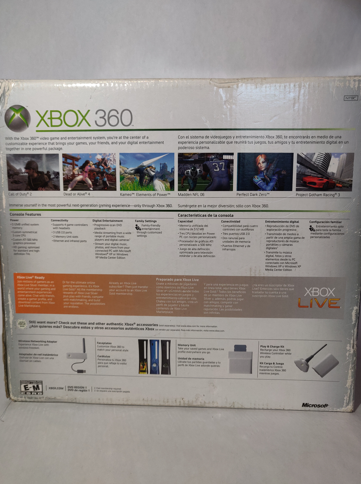 Xbox 360 console with bonus media remote