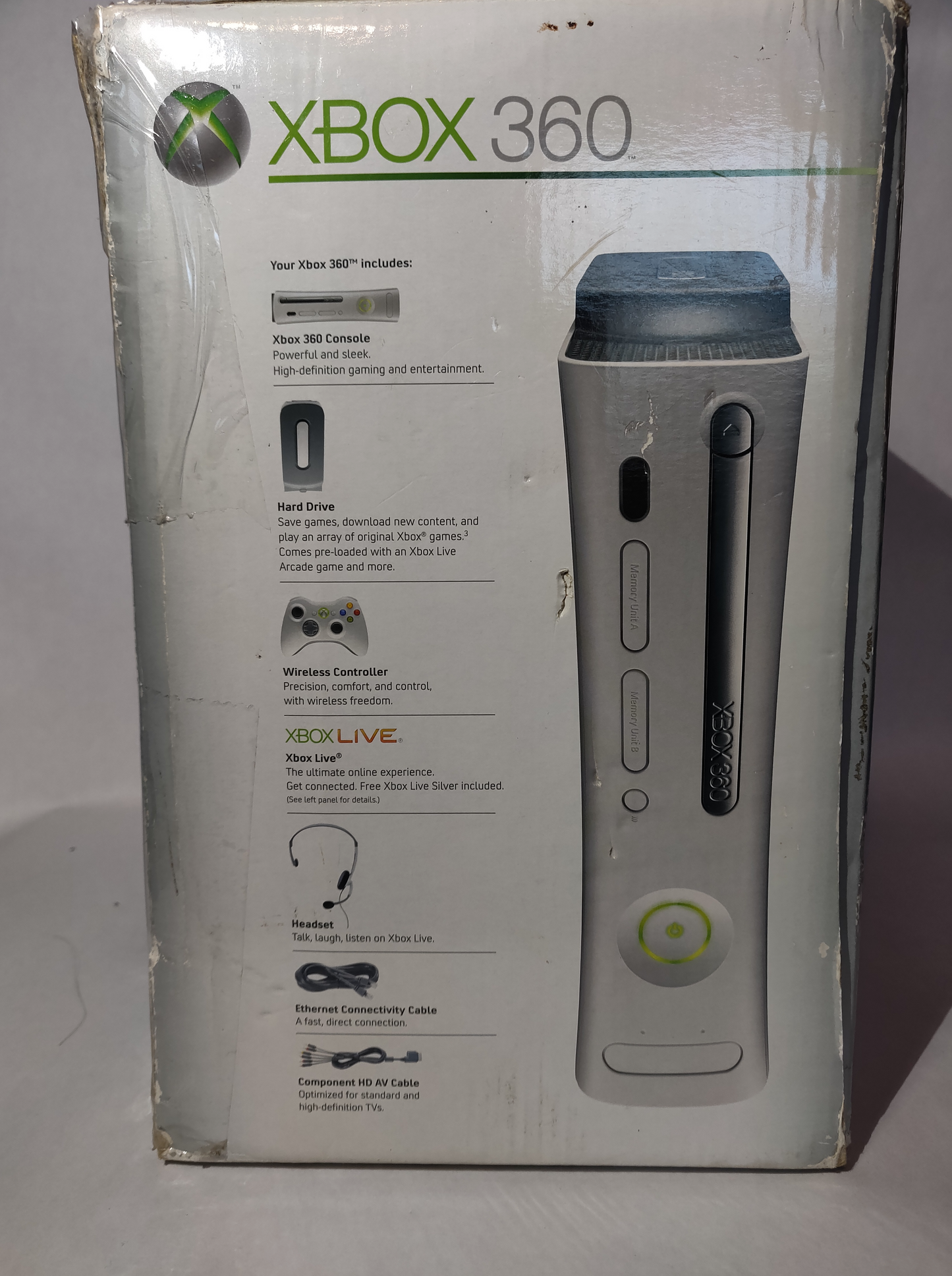 Xbox 360 console with bonus media remote