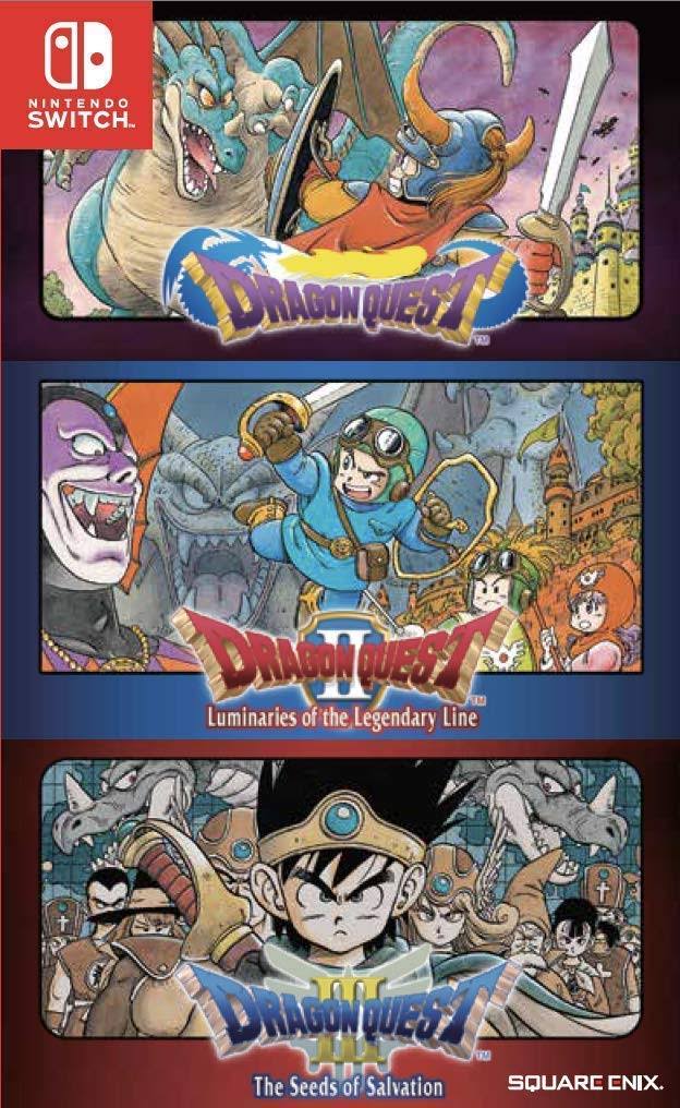 Dragon Quest 1+2+3 Collection Nintendo Switch (Region free)