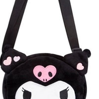 Sanrio Kuromi Cutie Face crossbody Bag