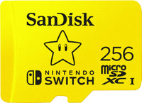 SanDisk 256GB UHS-I microSDXC Memory Card for Nintendo Switch
