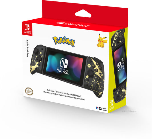 Nintendo Switch Split Pad Pro- Pokemon Pikachu Black/Gold